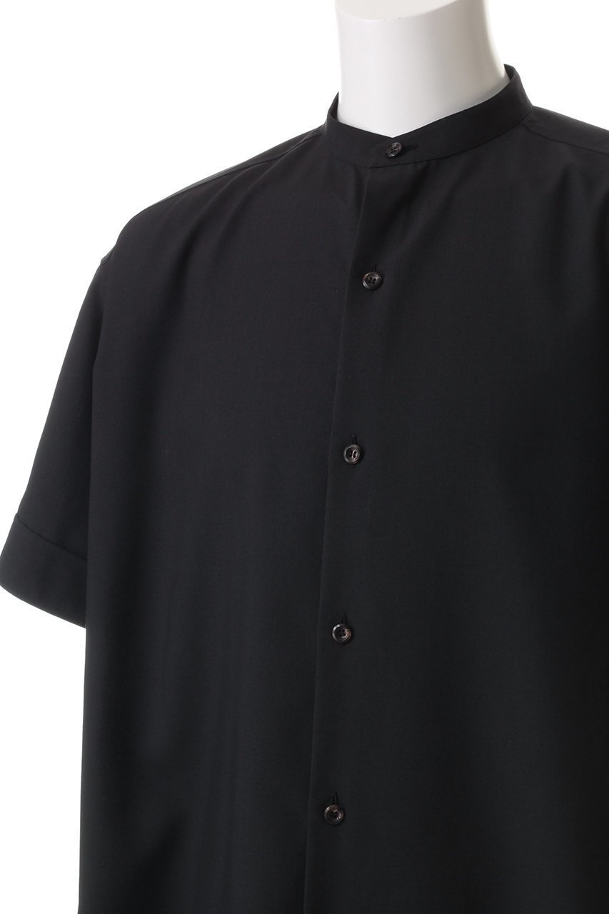 【ザ リラクス/THE RERACS / MEN】の【MEN】ショートスリーブバンドカラーシャツ 人気、トレンドファッション・服の通販 founy(ファニー) 　ファッション　Fashion　メンズファッション　Fashion for Men　ショート　Short, Short Length　シンプル　Simple, Minimal　スリーブ　Sleeve, Long Sleeve / Short Sleeve　ワイド　Wide, Wide Fit　定番　Standard, Basic Item　ビジネス 仕事 通勤　Business / Work / Commuting　other-5|ID: prp329100004352152 ipo3291000000035958075
