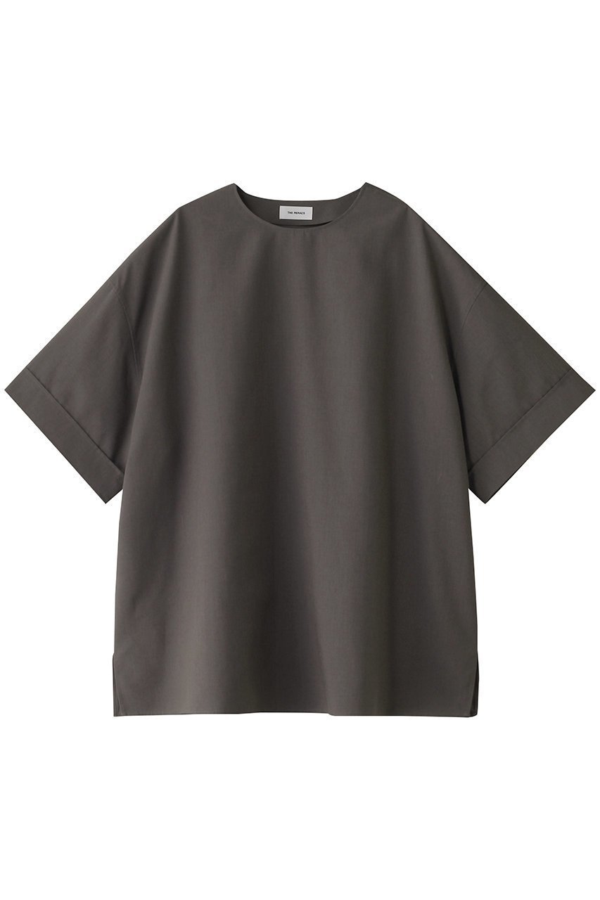 【ザ リラクス/THE RERACS / MEN】の【MEN】ショートスリーブサイドジッププルオーバーシャツ インテリア・キッズ・メンズ・レディースファッション・服の通販 founy(ファニー) 　ファッション　Fashion　メンズファッション　Fashion for Men　トップス・カットソー　Cut & Sew Tops　メンズシャツ　Shirts　なめらか　Smooth, Silky Texture　ショート　Short, Short Length　シンプル　Simple, Minimal　スリット　Slit, Slit Detail　スリーブ　Sleeve, Long Sleeve / Short Sleeve　ベーシック　Basic, Essential　リラックス　Relax, Relaxed Fit　定番　Standard, Basic Item　ガンメタルグレー|ID: prp329100004352154 ipo3291000000032854665