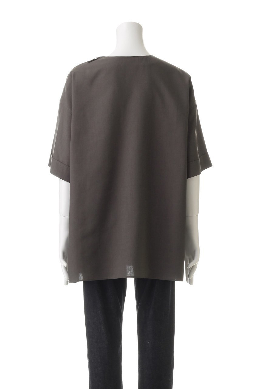 【ザ リラクス/THE RERACS / MEN】の【MEN】ショートスリーブサイドジッププルオーバーシャツ 人気、トレンドファッション・服の通販 founy(ファニー) 　ファッション　Fashion　メンズファッション　Fashion for Men　トップス・カットソー　Cut & Sew Tops　メンズシャツ　Shirts　なめらか　Smooth, Silky Texture　ショート　Short, Short Length　シンプル　Simple, Minimal　スリット　Slit, Slit Detail　スリーブ　Sleeve, Long Sleeve / Short Sleeve　ベーシック　Basic, Essential　リラックス　Relax, Relaxed Fit　定番　Standard, Basic Item　other-4|ID: prp329100004352154 ipo3291000000032854678
