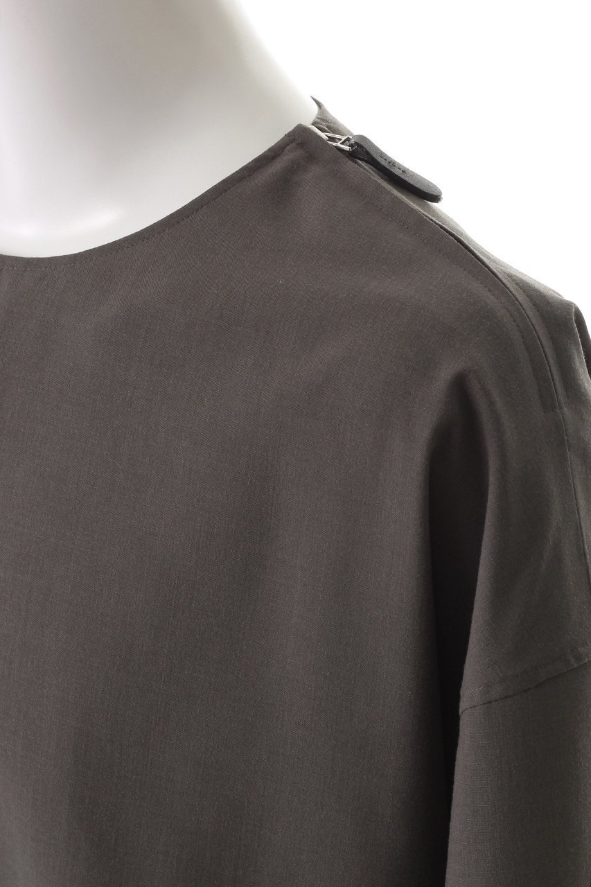【ザ リラクス/THE RERACS / MEN】の【MEN】ショートスリーブサイドジッププルオーバーシャツ 人気、トレンドファッション・服の通販 founy(ファニー) 　ファッション　Fashion　メンズファッション　Fashion for Men　トップス・カットソー　Cut & Sew Tops　メンズシャツ　Shirts　なめらか　Smooth, Silky Texture　ショート　Short, Short Length　シンプル　Simple, Minimal　スリット　Slit, Slit Detail　スリーブ　Sleeve, Long Sleeve / Short Sleeve　ベーシック　Basic, Essential　リラックス　Relax, Relaxed Fit　定番　Standard, Basic Item　other-6|ID: prp329100004352154 ipo3291000000032854689