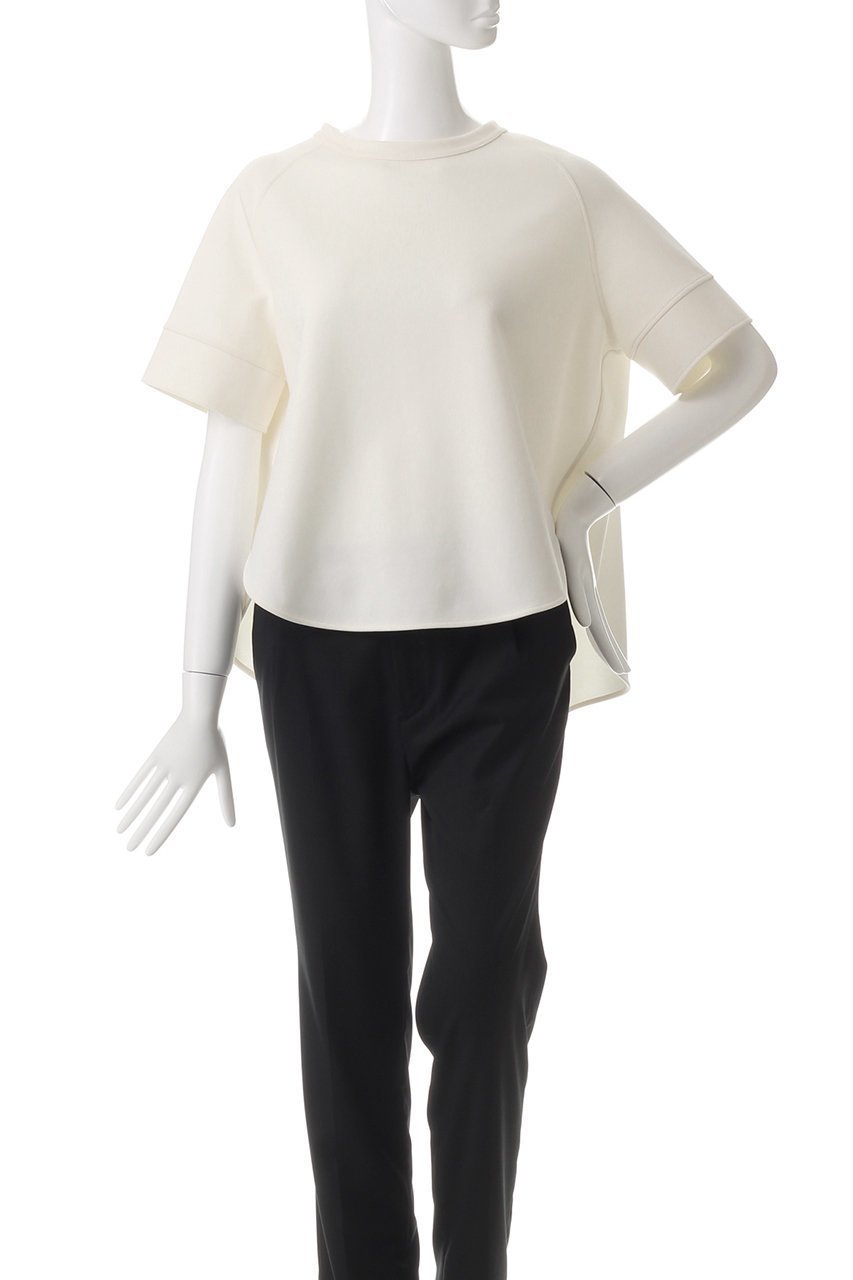 【ザ リラクス/THE RERACS】のAラインショートプルオーバー 人気、トレンドファッション・服の通販 founy(ファニー) 　ファッション　Fashion　レディースファッション　WOMEN　トップス・カットソー　Tops/Tshirt　シャツ/ブラウス　Shirts/Blouses　ロング / Tシャツ　T-Shirts　プルオーバー　Pullover　カットソー　Cut and Sewn　ショート　Short　シンプル　Simple　スリーブ　Sleeve　リラックス　Relax　旅行　Travel　other-2|ID: prp329100004352159 ipo3291000000031349475