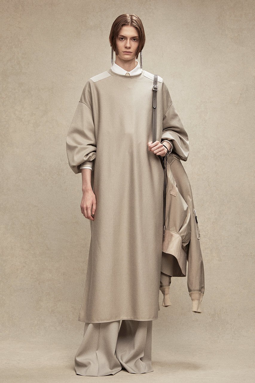 【ザ リラクス/THE RERACS】のフレンチコマンドロングスリーブドレス 人気、トレンドファッション・服の通販 founy(ファニー) 　ファッション　Fashion　レディースファッション　Fashion for Women　ワンピース　Dresses　フォーマル・パーティードレス・結婚式用ドレス　Elegant & Casual Dresses　チュニック　Tunic Tops & Dresses　ショルダー　Shoulder, Shoulder Strap　スリーブ　Sleeve, Long Sleeve / Short Sleeve　チュニック　Tunic, Long Top　ロング　Long, Long-Length　other-6|ID: prp329100004352161 ipo3291000000032878982