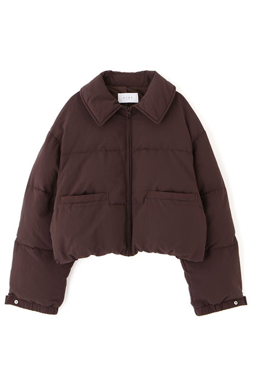 【エトレトウキョウ/ETRE TOKYO】のパディングショートブルゾン 人気、トレンドファッション・服の通販 founy(ファニー) 　ファッション　Fashion　レディースファッション　Fashion for Women　アウター　Coat / Outerwear Collection　レディースジャケット・軽アウター　Jackets　ブルゾンジャケット・スポーティアウター　Blouson Jackets　おすすめ　Recommended / Our Picks　グログラン　Grosgrain, Grosgrain Ribbon　コンパクト　Compact, Small Size　ショート　Short, Short Length　ジャケット　Jacket, Outerwear　スウェット / スエット　Sweatshirt, Sweatwear　ブルゾン　Blouson, Bomber Jacket　今季　This Season, Current Season　other-8|ID: prp329100004352163 ipo3291000000032917737