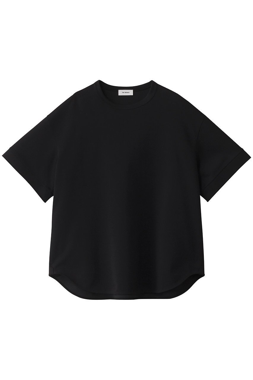 【ザ リラクス/THE RERACS / MEN】の【MEN】ショートスリーブプルオーバー インテリア・キッズ・メンズ・レディースファッション・服の通販 founy(ファニー) 　ファッション　Fashion　メンズファッション　Fashion for Men　トップス・カットソー　Cut & Sew Tops　メンズシャツ　Shirts　ショート　Short, Short Length　シンプル　Simple, Minimal　スリーブ　Sleeve, Long Sleeve / Short Sleeve　ベーシック　Basic, Essential　エレガント 上品　Elegant　ブラック|ID: prp329100004352164 ipo3291000000032868285