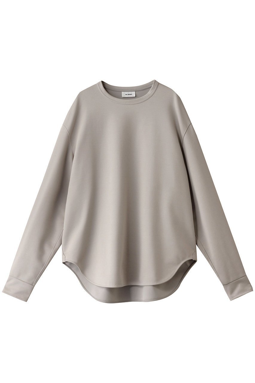 【ザ リラクス/THE RERACS / MEN】の【MEN】ロングスリーブプルオーバー インテリア・キッズ・メンズ・レディースファッション・服の通販 founy(ファニー) 　ファッション　Fashion　メンズファッション　Fashion for Men　トップス・カットソー　Cut & Sew Tops　メンズシャツ　Shirts　シンプル　Simple, Minimal　スリーブ　Sleeve, Long Sleeve / Short Sleeve　ファブリック　Fabric, Textile　ベーシック　Basic, Essential　ボトム　Bottoms, Lower Wear　リラックス　Relax, Relaxed Fit　ロング　Long, Long-Length　エレガント 上品　Elegant　今季　This Season, Current Season　グレージュ|ID: prp329100004352165 ipo3291000000032878217