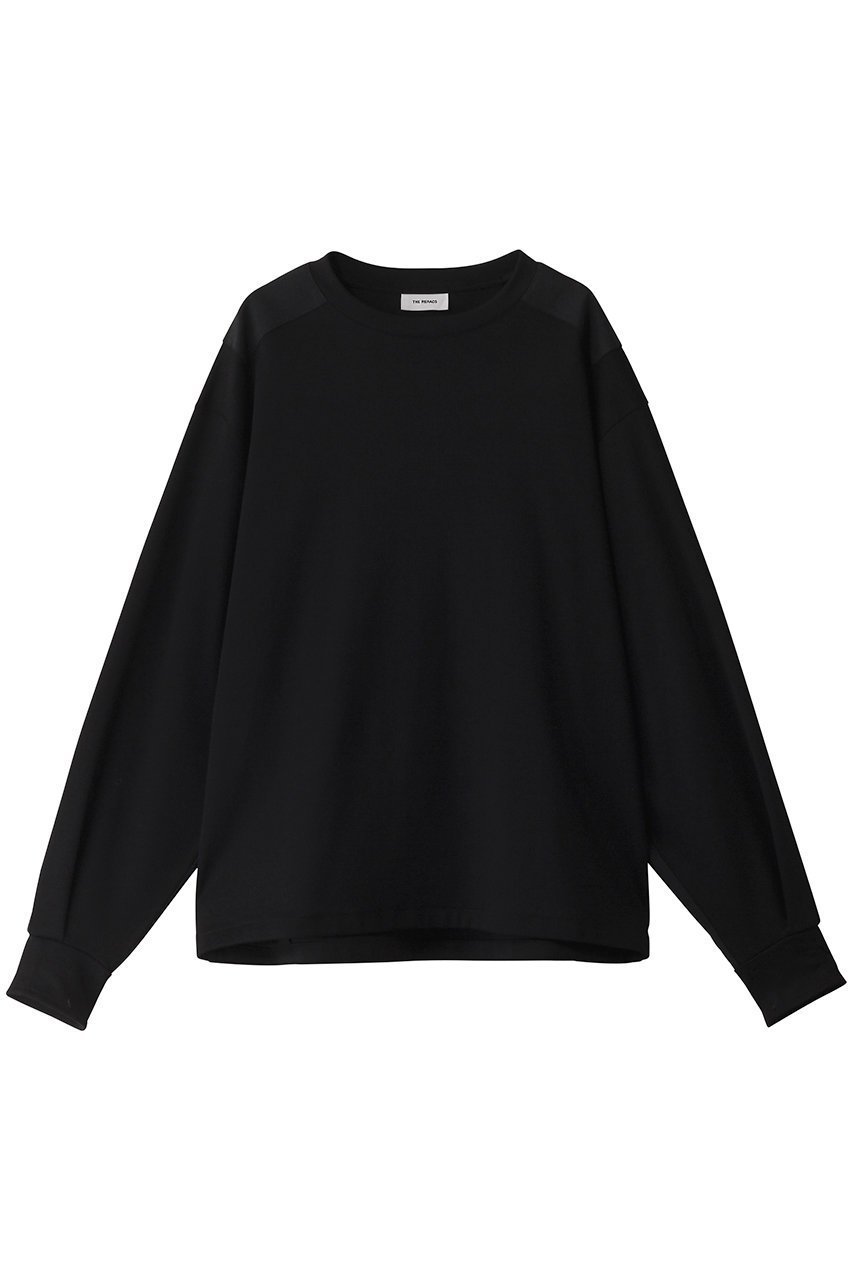 【ザ リラクス/THE RERACS / MEN】の【MEN】フレンチコマンドプルオーバー インテリア・キッズ・メンズ・レディースファッション・服の通販 founy(ファニー) 　ファッション　Fashion　メンズファッション　Fashion for Men　トップス・カットソー　Cut & Sew Tops　メンズシャツ　Shirts　シンプル　Simple, Minimal　スリーブ　Sleeve, Long Sleeve / Short Sleeve　ロング　Long, Long-Length　ブラック|ID: prp329100004352167 ipo3291000000032881445