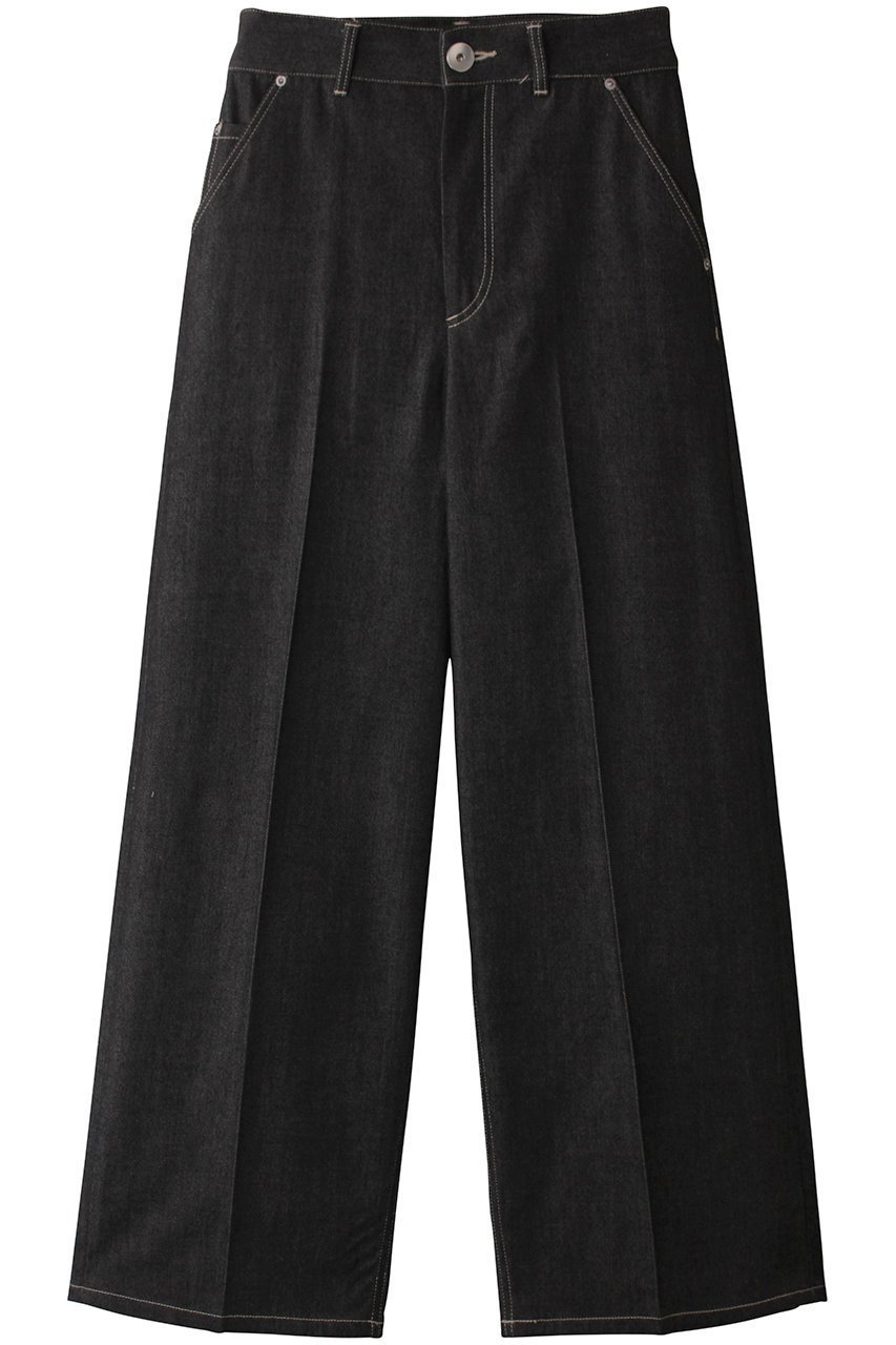 【ザ リラクス/THE RERACS / MEN】の【MEN】ワイドデニムパンツ インテリア・キッズ・メンズ・レディースファッション・服の通販 founy(ファニー) 　ファッション　Fashion　メンズファッション　Fashion for Men　ボトムス　Bottoms　デニムパンツ・ジーンズ　Denim Pants　デニム　Denim, Jeans Material　モダン　Modern, Contemporary　ワイド　Wide, Wide Fit　定番　Standard, Basic Item　グレー|ID: prp329100004352171 ipo3291000000032903248