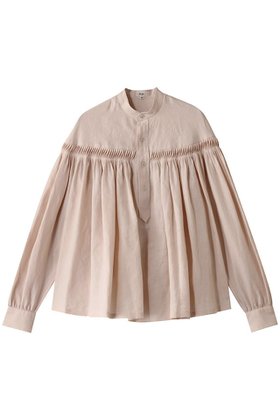 【サイ サイベーシックス/Scye SCYE BASICS】の60/1リネンキャンブリックタックブラウス 人気、トレンドファッション・服の通販 founy(ファニー) ファッション Fashion レディースファッション Fashion for Women トップス・カットソー Cut & Sew Tops シャツ・ブラウス・オフィスカジュアル Elegant Blouses & Button-Ups エレガント 上品 Elegant シンプル Simple, Minimal スリーブ Sleeve, Long Sleeve / Short Sleeve フェミニン Feminine, Girly リネン Linen, Linen Fabric ロング Long, Long-Length 春 Spring |ID:prp329100004352186