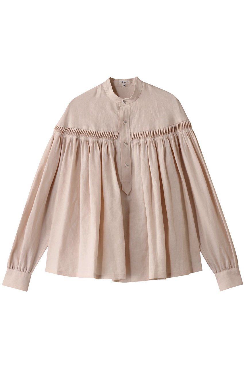 【サイ サイベーシックス/Scye SCYE BASICS】の60/1リネンキャンブリックタックブラウス 人気、トレンドファッション・服の通販 founy(ファニー) 　ファッション　Fashion　レディースファッション　Fashion for Women　トップス・カットソー　Cut & Sew Tops　シャツ・ブラウス・オフィスカジュアル　Elegant Blouses & Button-Ups　エレガント 上品　Elegant　シンプル　Simple, Minimal　スリーブ　Sleeve, Long Sleeve / Short Sleeve　フェミニン　Feminine, Girly　リネン　Linen, Linen Fabric　ロング　Long, Long-Length　春　Spring　 other-1|ID: prp329100004352186 ipo3291000000032872749