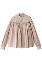 【サイ サイベーシックス/Scye SCYE BASICS】の60/1リネンキャンブリックタックブラウス ピンクベージュ|ID: prp329100004352186 ipo3291000000032872754
