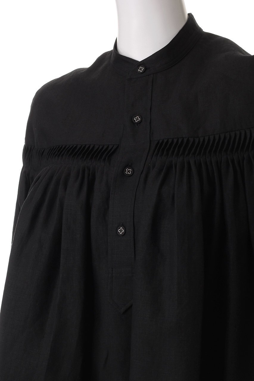 【サイ サイベーシックス/Scye SCYE BASICS】の60/1リネンキャンブリックタックブラウス 人気、トレンドファッション・服の通販 founy(ファニー) 　ファッション　Fashion　レディースファッション　Fashion for Women　トップス・カットソー　Cut & Sew Tops　シャツ・ブラウス・オフィスカジュアル　Elegant Blouses & Button-Ups　エレガント 上品　Elegant　シンプル　Simple, Minimal　スリーブ　Sleeve, Long Sleeve / Short Sleeve　フェミニン　Feminine, Girly　リネン　Linen, Linen Fabric　ロング　Long, Long-Length　春　Spring　other-5|ID: prp329100004352186 ipo3291000000032872781