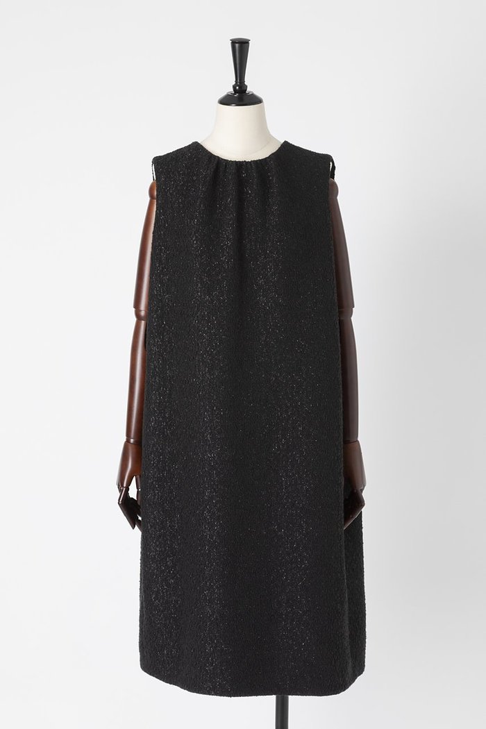 【オーヴィル/EAUVIRE】のストレートドレス インテリア・キッズ・メンズ・レディースファッション・服の通販 founy(ファニー) https://founy.com/ ファッション Fashion レディースファッション Fashion for Women ワンピース Dresses フォーマル・パーティードレス・結婚式用ドレス Elegant & Casual Dresses チュニック Tunic Tops & Dresses ギャザー Gathered, Ruffled シルク Silk, 100% Silk ストレート Straight, Straight Cut チュニック Tunic, Long Top ツイード Twill, Twill Weave ドレス Dress, One-Piece ノースリーブ Sleeveless, No-Sleeve ミドル Middle Length, Mid Height |ID: prp329100004352194 ipo3291000000035957370