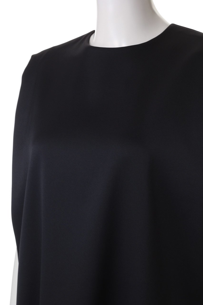 【エムフィル/M Fil】のダッチェス サテン タックショルダー ワンピース 人気、トレンドファッション・服の通販 founy(ファニー) 　ファッション　Fashion　レディースファッション　Fashion for Women　ワンピース　Dresses　チュニック　Tunic Tops & Dresses　アクセサリー　Fashion Accessories　オケージョン　Occasion Wear　サテン　Satin, Glossy Fabric　ショルダー　Shoulder, Shoulder Strap　ストレート　Straight, Straight Cut　チュニック　Tunic, Long Top　無地　Plain, Solid Color　other-5|ID: prp329100004352204 ipo3291000000032880242