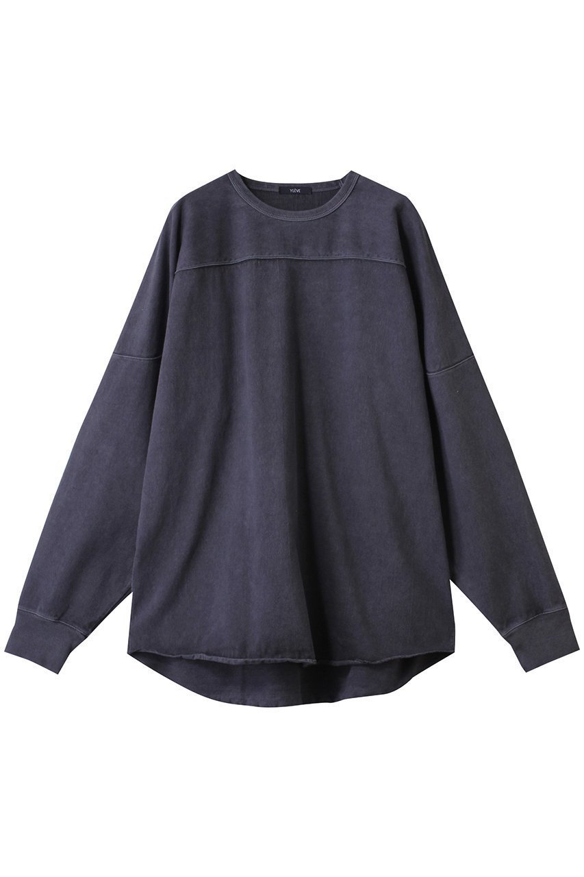 【イレーヴ/YLEVE / MEN】の【MEN】オープンエンド COTTON PIGMENT DYE ロングスリーブTシャツ インテリア・キッズ・メンズ・レディースファッション・服の通販 founy(ファニー) 　ファッション　Fashion　メンズファッション　Fashion for Men　トップス・カットソー　Cut & Sew Tops　メンズシャツ　Shirts　スリーブ　Sleeve, Long Sleeve / Short Sleeve　ロング　Long, Long-Length　ネイビー|ID: prp329100004352206 ipo3291000000032797090