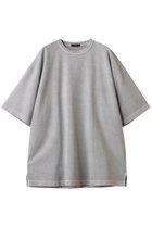 【イレーヴ/YLEVE / MEN】の【MEN】オープンエンド COTTON PIGMENT DYE Tシャツ ライトグレー|ID:prp329100004352207