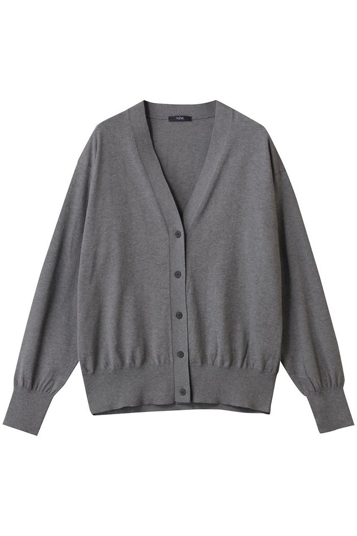 【イレーヴ/YLEVE】のGAS SINGEING COTTON ニット ラップカーディガン インテリア・キッズ・メンズ・レディースファッション・服の通販 founy(ファニー) https://founy.com/ ファッション Fashion レディースファッション Fashion for Women トップス・カットソー Cut & Sew Tops ニット Knit Tops & Sweaters カーディガン・羽織り Layered Style Cardigans カーディガン Cardigan, Knitwear スリーブ Sleeve, Long Sleeve / Short Sleeve ベーシック Basic, Essential ラップ Wrap, Wrap Design ロング Long, Long-Length |ID: prp329100004352208 ipo3291000000032954088
