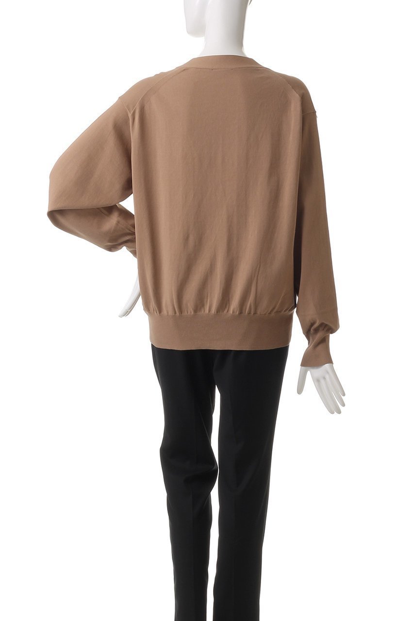 【イレーヴ/YLEVE】のGAS SINGEING COTTON ニット ラップカーディガン 人気、トレンドファッション・服の通販 founy(ファニー) 　ファッション　Fashion　レディースファッション　Fashion for Women　トップス・カットソー　Cut & Sew Tops　ニット　Knit Tops & Sweaters　カーディガン・羽織り　Layered Style Cardigans　カーディガン　Cardigan, Knitwear　スリーブ　Sleeve, Long Sleeve / Short Sleeve　ベーシック　Basic, Essential　ラップ　Wrap, Wrap Design　ロング　Long, Long-Length　other-4|ID: prp329100004352208 ipo3291000000032954111
