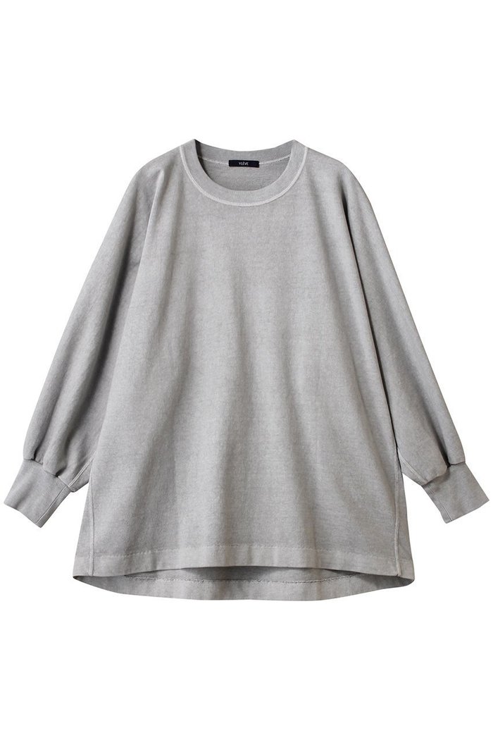 【イレーヴ/YLEVE】のオープンエンド COTTON PIGMENT DYE プルオーバー インテリア・キッズ・メンズ・レディースファッション・服の通販 founy(ファニー) https://founy.com/ ファッション Fashion レディースファッション WOMEN トップス・カットソー Tops/Tshirt シャツ/ブラウス Shirts/Blouses ロング / Tシャツ T-Shirts プルオーバー Pullover カットソー Cut and Sewn スリーブ Sleeve ルーズ Loose ロング Long 定番 Standard |ID: prp329100004352211 ipo3291000000030394045