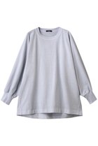 【イレーヴ/YLEVE】のオープンエンド COTTON PIGMENT DYE プルオーバー ブルー|ID:prp329100004352211