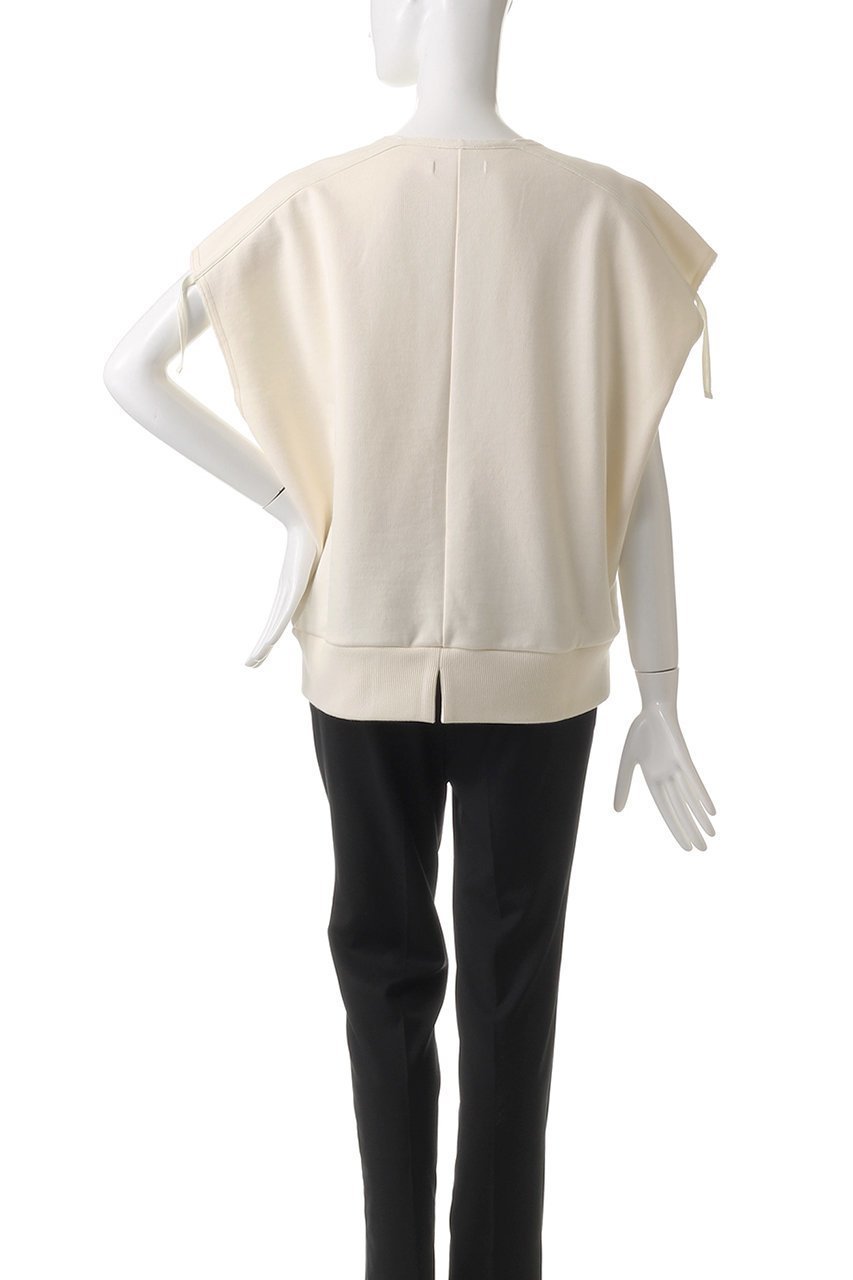 【チノ/CINOH】のHELENE スリーブレススウェットプルオーバー 人気、トレンドファッション・服の通販 founy(ファニー) 　ファッション　Fashion　レディースファッション　Fashion for Women　トップス・カットソー　Cut & Sew Tops　シャツ・ブラウス・オフィスカジュアル　Elegant Blouses & Button-Ups　レディースパーカー・カジュアルフーディー　Casual Hoodies & Sweatshirts　ロングTシャツ・Tシャツ　Longline T-Shirts & Tees　カジュアルプルオーバー・ニットトップス　Pullovers & Knit Tops / Casual Pullovers　スウェット・クルーネックトップス　Sweatshirts & Crewnecks / Relaxed Fit Sweat Tops　カットソー・ベーシックTシャツ　Cut-and-Sewn Tops / Stretch Tees & Basics　ショート　Short, Short Length　ストライプ　Stripe, Striped Pattern　スリーブ　Sleeve, Long Sleeve / Short Sleeve　other-4|ID: prp329100004352213 ipo3291000000032811339