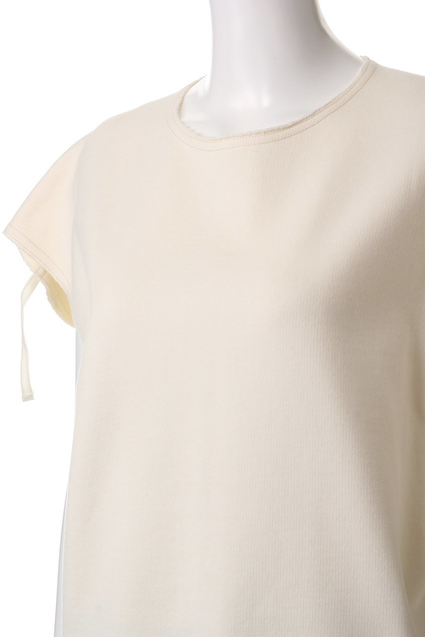 【チノ/CINOH】のHELENE スリーブレススウェットプルオーバー 人気、トレンドファッション・服の通販 founy(ファニー) 　ファッション　Fashion　レディースファッション　Fashion for Women　トップス・カットソー　Cut & Sew Tops　シャツ・ブラウス・オフィスカジュアル　Elegant Blouses & Button-Ups　レディースパーカー・カジュアルフーディー　Casual Hoodies & Sweatshirts　ロングTシャツ・Tシャツ　Longline T-Shirts & Tees　カジュアルプルオーバー・ニットトップス　Pullovers & Knit Tops / Casual Pullovers　スウェット・クルーネックトップス　Sweatshirts & Crewnecks / Relaxed Fit Sweat Tops　カットソー・ベーシックTシャツ　Cut-and-Sewn Tops / Stretch Tees & Basics　ショート　Short, Short Length　ストライプ　Stripe, Striped Pattern　スリーブ　Sleeve, Long Sleeve / Short Sleeve　other-5|ID: prp329100004352213 ipo3291000000032811340