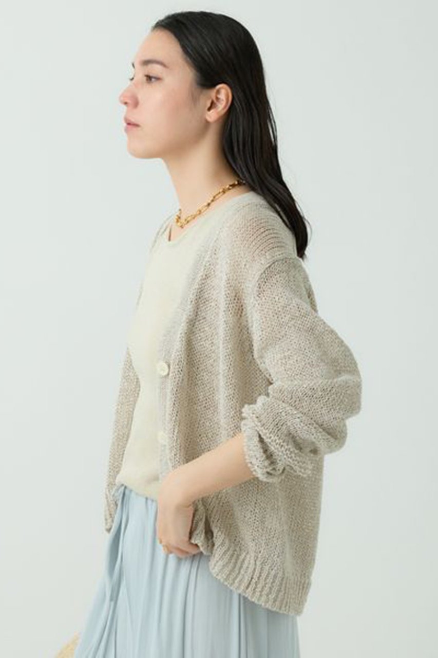 【カオス/Chaos】のピールコットンニットセット 人気、トレンドファッション・服の通販 founy(ファニー) 　ファッション　Fashion　レディースファッション　Fashion for Women　トップス・カットソー　Cut & Sew Tops　ニット　Knit Tops & Sweaters　カーディガン・羽織り　Layered Style Cardigans　カーディガン　Cardigan, Knitwear　タンク　Tank Top, Sleeveless Top　夏　Summer　other-2|ID: prp329100004352228 ipo3291000000035851588