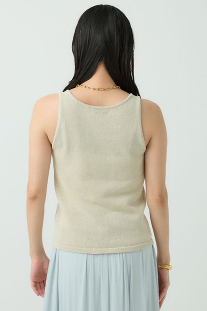 【カオス/Chaos】のピールコットンニットセット 人気、トレンドファッション・服の通販 founy(ファニー) 　ファッション　Fashion　レディースファッション　Fashion for Women　トップス・カットソー　Cut & Sew Tops　ニット　Knit Tops & Sweaters　カーディガン・羽織り　Layered Style Cardigans　カーディガン　Cardigan, Knitwear　タンク　Tank Top, Sleeveless Top　夏　Summer　other-5|ID: prp329100004352228 ipo3291000000035851594