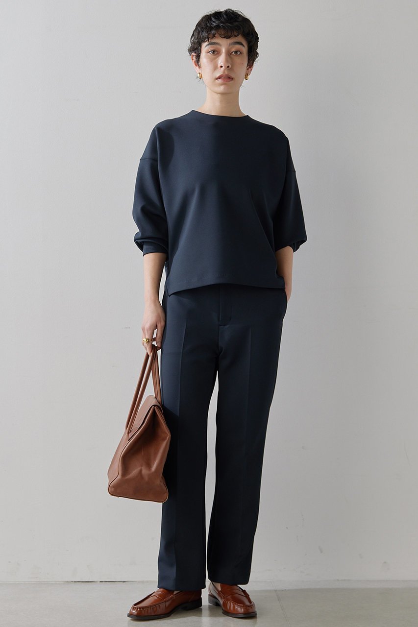 【ウィムガゼット/Whim Gazette】のダンボールクルーネックプルオーバー 人気、トレンドファッション・服の通販 founy(ファニー) 　ファッション　Fashion　レディースファッション　Fashion for Women　トップス・カットソー　Cut & Sew Tops　シャツ・ブラウス・オフィスカジュアル　Elegant Blouses & Button-Ups　ロングTシャツ・Tシャツ　Longline T-Shirts & Tees　カジュアルプルオーバー・ニットトップス　Pullovers & Knit Tops / Casual Pullovers　カットソー・ベーシックTシャツ　Cut-and-Sewn Tops / Stretch Tees & Basics　おすすめ　Recommended / Our Picks　コンパクト　Compact, Small Size　シンプル　Simple, Minimal　スリーブ　Sleeve, Long Sleeve / Short Sleeve　セットアップ　Set-Up, Coordinated Outfit　フォルム　Silhouette, Form　リラックス　Relax, Relaxed Fit　ロング　Long, Long-Length　エレガント 上品　Elegant　軽量　Lightweight, Ultra Light　other-2|ID: prp329100004352237 ipo3291000000032843283