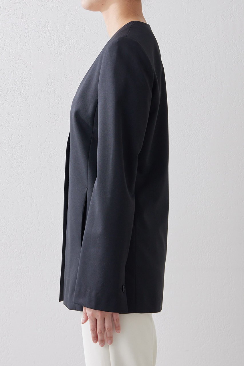 【ウィムガゼット/Whim Gazette】のノーカラージャケット 人気、トレンドファッション・服の通販 founy(ファニー) 　ファッション　Fashion　レディースファッション　Fashion for Women　アウター　Coat / Outerwear Collection　レディースジャケット・軽アウター　Jackets　ノーカラージャケット / シンプル上品コーデ　Collarless Jackets　おすすめ　Recommended / Our Picks　シンプル　Simple, Minimal　ジャケット　Jacket, Outerwear　スタイリッシュ　Stylish, Fashionable　ダウン　Down, Puffer　デニム　Denim, Jeans Material　レース　Lace, Lace Fabric　other-7|ID: prp329100004352238 ipo3291000000032958268