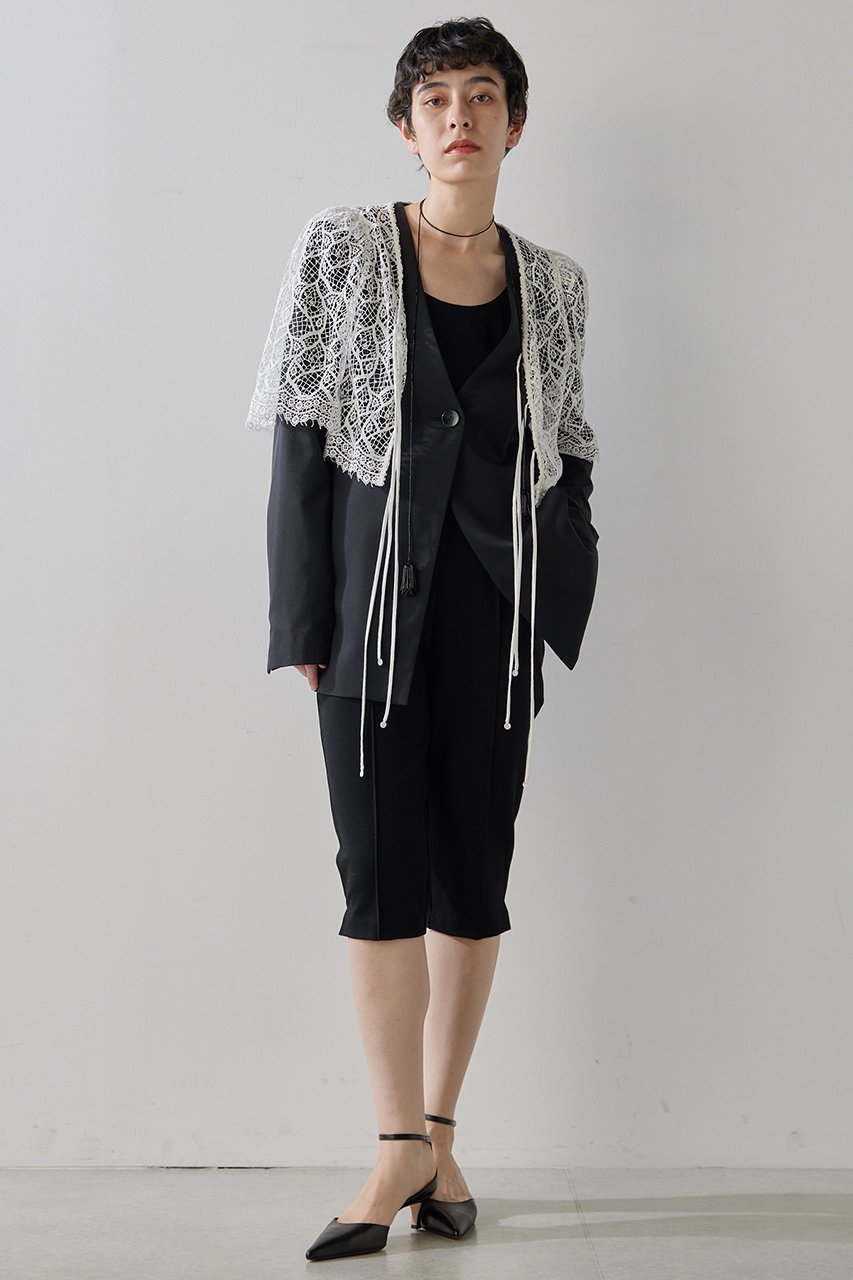 【ウィムガゼット/Whim Gazette】のレースボレロ 人気、トレンドファッション・服の通販 founy(ファニー) 　ファッション　Fashion　レディースファッション　WOMEN　トップス・カットソー　Tops/Tshirt　カーディガン　Cardigans　シャツ/ブラウス　Shirts/Blouses　ロング / Tシャツ　T-Shirts　カットソー　Cut and Sewn　おすすめ　Recommend　オーガンジー　Organdy　カーディガン　Cardigan　ジャケット　Jacket　フォルム　Form　フロント　Front　ボレロ　Bolero　レース　Race　ヴィンテージ　Vintage　other-2|ID: prp329100004352239 ipo3291000000031350393