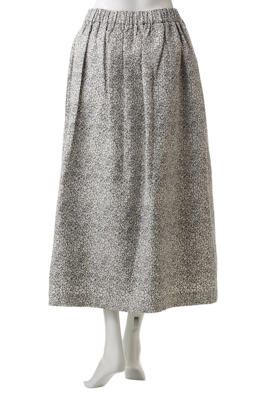 【プレインピープル/PLAIN PEOPLE】の【Mii】別注スカート MANTOU EMBROIDERED 人気、トレンドファッション・服の通販 founy(ファニー) 　ファッション　Fashion　レディースファッション　Fashion for Women　スカート　Skirts　ロングスカート　Long Skirts / Maxi & Midi Skirts　おすすめ　Recommended / Our Picks　インド　Indian Textile　ジャケット　Jacket, Outerwear　セットアップ　Set-Up, Coordinated Outfit　フラワー　Flower, Floral　フランス　France, French　フレア　Flare, Flared　プリント　Print, Printed Pattern　ロング　Long, Long-Length　再入荷　Restock / Back in Stock　別注　Limited Edition, Custom Order　夏　Summer　春　Spring　S/S・春夏　SS, Spring/Summer, Warm Season　other-4|ID: prp329100004352245 ipo3291000000032706350