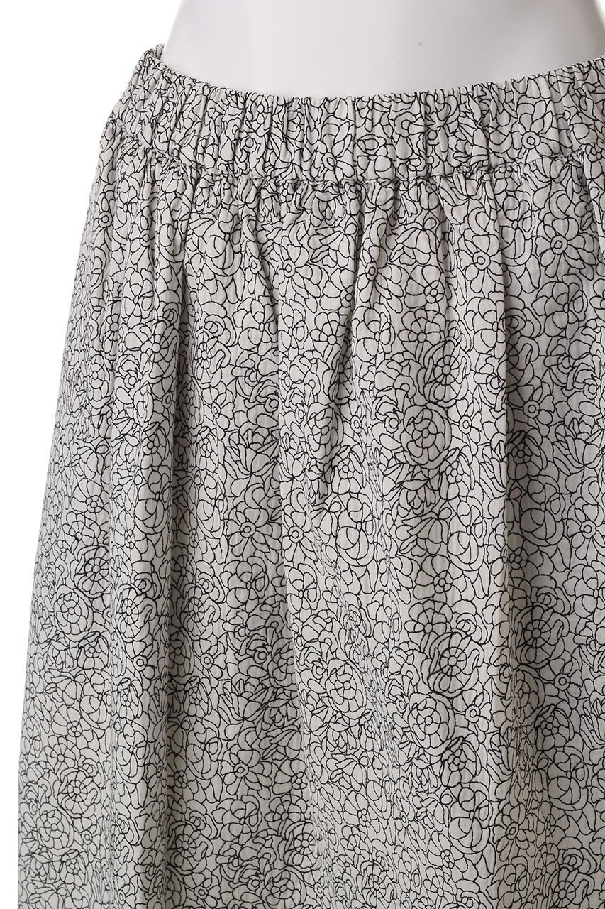 【プレインピープル/PLAIN PEOPLE】の【Mii】別注スカート MANTOU EMBROIDERED 人気、トレンドファッション・服の通販 founy(ファニー) 　ファッション　Fashion　レディースファッション　Fashion for Women　スカート　Skirts　ロングスカート　Long Skirts / Maxi & Midi Skirts　おすすめ　Recommended / Our Picks　インド　Indian Textile　ジャケット　Jacket, Outerwear　セットアップ　Set-Up, Coordinated Outfit　フラワー　Flower, Floral　フランス　France, French　フレア　Flare, Flared　プリント　Print, Printed Pattern　ロング　Long, Long-Length　再入荷　Restock / Back in Stock　別注　Limited Edition, Custom Order　夏　Summer　春　Spring　S/S・春夏　SS, Spring/Summer, Warm Season　other-5|ID: prp329100004352245 ipo3291000000032706351