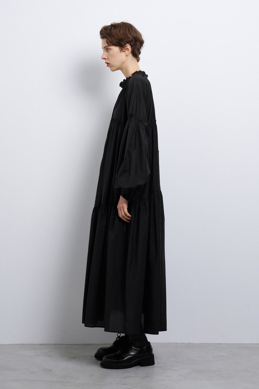 【ランバン オン ブルー/LANVIN en Bleu】のシアーワッシャータフタギャザーワンピース 人気、トレンドファッション・服の通販 founy(ファニー) 　ファッション　Fashion　レディースファッション　WOMEN　ワンピース　Dress　チュニック　Tunic　アンダー　Under　エレガント 上品　Elegant　ギャザー　Gather　チュニック　Tunic　ドレス　Dress　ロング　Long　other-8|ID: prp329100004352247 ipo3291000000031350473