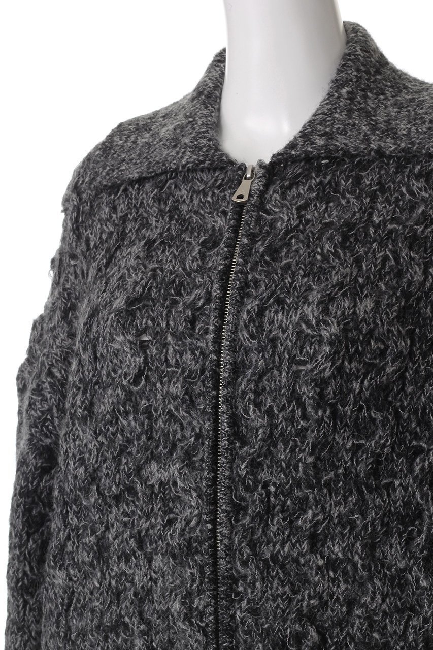 【メゾンスペシャル/MAISON SPECIAL】の【UNISEX】モヘアプレーティングケーブルニットジップブルゾン 人気、トレンドファッション・服の通販 founy(ファニー) 　ファッション　Fashion　レディースファッション　Fashion for Women　アウター　Coat / Outerwear Collection　レディースジャケット・軽アウター　Jackets　ブルゾンジャケット・スポーティアウター　Blouson Jackets　ユニセックス　Unisex, Genderless　ジップアップ　Zip-Up, Full Zip　ジャケット　Jacket, Outerwear　ブルゾン　Blouson, Bomber Jacket　リラックス　Relax, Relaxed Fit　other-5|ID: prp329100004352251 ipo3291000000032920967