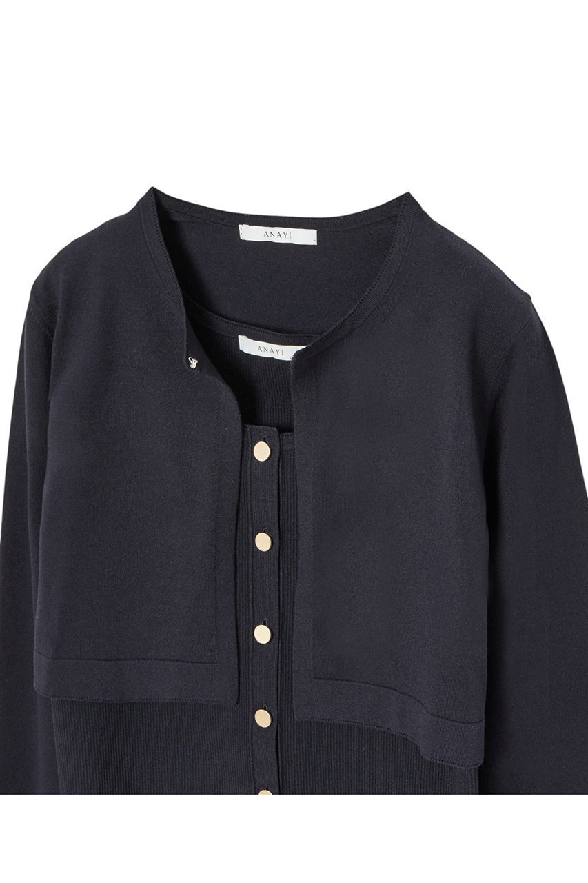 【アナイ/ANAYI】のレーヨンストレッチボレロアンサンブル 人気、トレンドファッション・服の通販 founy(ファニー) 　ファッション　Fashion　レディースファッション　WOMEN　トップス・カットソー　Tops/Tshirt　ニット　Knit Tops　カーディガン　Cardigans　アンサンブル　Knit Ensemble　アンサンブル　Ensemble　インナー　Inner　カーディガン　Cardigan　ショート　Short　ジャケット　Jacket　ストレッチ　Stretch　スプリング　Spring　タンク　Tank　ベーシック　Basic　ボレロ　Bolero　other-7|ID: prp329100004352252 ipo3291000000031350522