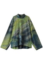 【メゾンスペシャル/MAISON SPECIAL】の【UNISEX】プライムオーバーアブストラクト パイルJQモックネックL/S 人気、トレンドファッション・服の通販 founy(ファニー) ファッション Fashion レディースファッション WOMEN トップス・カットソー Tops/Tshirt シャツ/ブラウス Shirts/Blouses ロング / Tシャツ T-Shirts カットソー Cut and Sewn 2025年 2025 2025春夏・S/S Ss,Spring/Summer,2025 ユニセックス Unisex ジャカード Jacquard スリーブ Sleeve パターン Pattern モックネック Mock Neck ロング Long 夏 Summer 春 Spring S/S・春夏 Ss・Spring/Summer thumbnail GRN(グリーン)|ID: prp329100004352260 ipo3291000000030394188