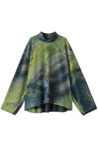 【メゾンスペシャル/MAISON SPECIAL】の【UNISEX】プライムオーバーアブストラクト パイルJQモックネックL/S GRN(グリーン)|ID: prp329100004352260 ipo3291000000032884005