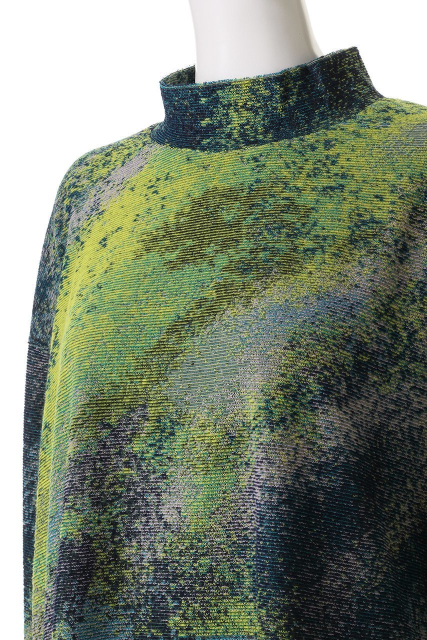 【メゾンスペシャル/MAISON SPECIAL】の【UNISEX】プライムオーバーアブストラクト パイルJQモックネックL/S 人気、トレンドファッション・服の通販 founy(ファニー) 　ファッション　Fashion　レディースファッション　Fashion for Women　トップス・カットソー　Cut & Sew Tops　シャツ・ブラウス・オフィスカジュアル　Elegant Blouses & Button-Ups　ロングTシャツ・Tシャツ　Longline T-Shirts & Tees　カットソー・ベーシックTシャツ　Cut-and-Sewn Tops / Stretch Tees & Basics　ユニセックス　Unisex, Genderless　ジャカード／ジャガード　Jacquard, Woven Pattern　スリーブ　Sleeve, Long Sleeve / Short Sleeve　パターン　Pattern, Design Print　モックネック　Mock Neck, Short Turtleneck　ロング　Long, Long-Length　other-5|ID: prp329100004352260 ipo3291000000032884033