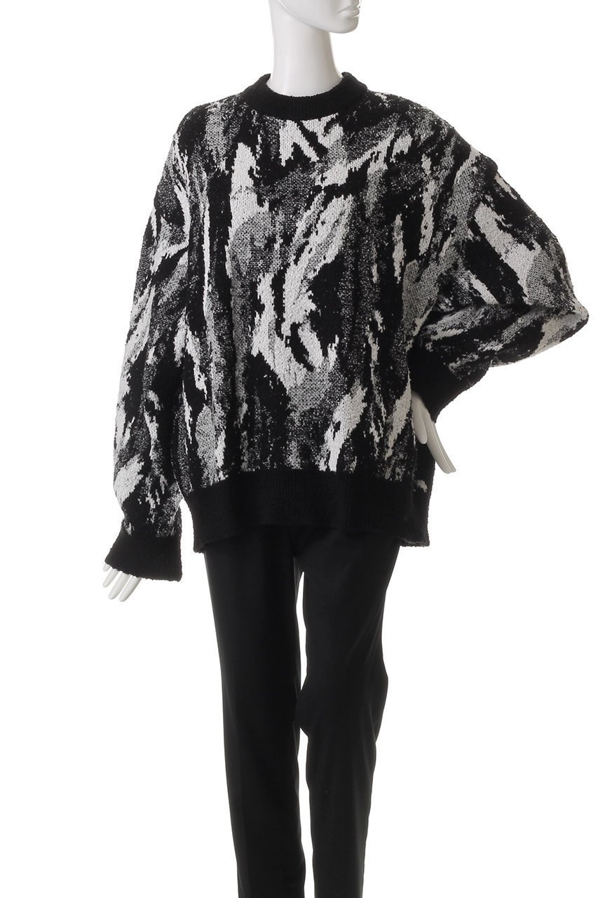 【メゾンスペシャル/MAISON SPECIAL】の【UNISEX】アブストラクトジャガードニットPO 人気、トレンドファッション・服の通販 founy(ファニー) 　ファッション　Fashion　レディースファッション　Fashion for Women　トップス・カットソー　Cut & Sew Tops　ニット　Knit Tops & Sweaters　カジュアルプルオーバー・ニットトップス　Pullovers & Knit Tops / Casual Pullovers　ユニセックス　Unisex, Genderless　おすすめ　Recommended / Our Picks　ジャカード／ジャガード　Jacquard, Woven Pattern　テクスチャー　Texture, Textured Fabric　other-2|ID: prp329100004352261 ipo3291000000032955860