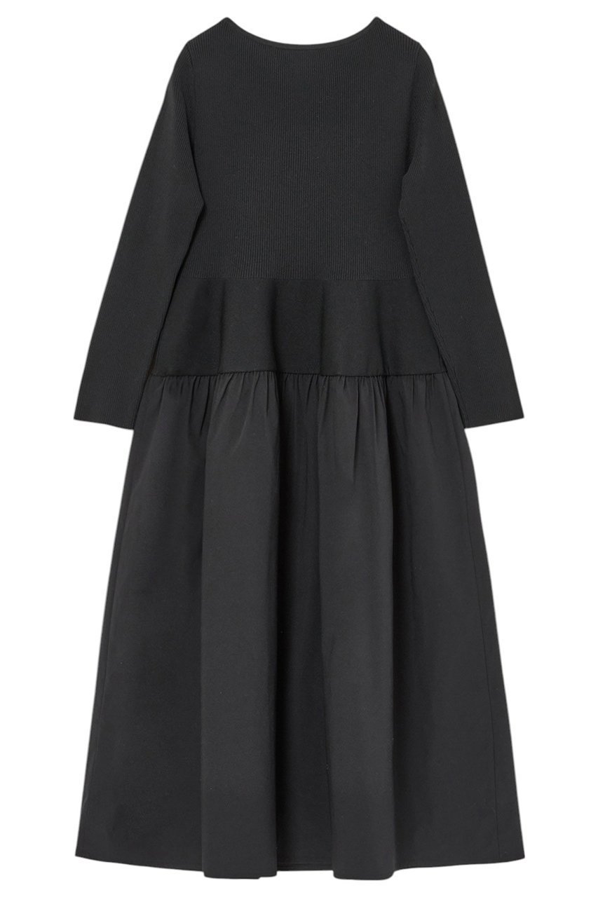 【アナイ/ANAYI】のペプラム切替ドッキングワンピース 人気、トレンドファッション・服の通販 founy(ファニー) 　ファッション　Fashion　レディースファッション　Fashion for Women　ワンピース　Dresses　チュニック　Tunic Tops & Dresses　アクセサリー　Fashion Accessories　タフタ　Taffeta, Structured Fabric　チュニック　Tunic, Long Top　デコルテ　Décolleté, Neckline　トレンド　Trend, Trending Now　ドッキング　Docking, Mixed Material　フレア　Flare, Flared　ペプラム　Peplum, Flared Hem　切替　Switching, Contrast Panel　other-2|ID: prp329100004353710 ipo3291000000032874601