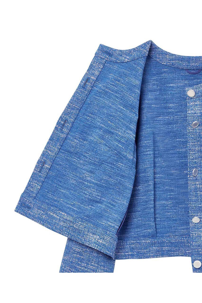 【アナイ/ANAYI】のスラブツイードブルゾン 人気、トレンドファッション・服の通販 founy(ファニー) 　ファッション　Fashion　レディースファッション　Fashion for Women　アウター　Coat / Outerwear Collection　レディースジャケット・軽アウター　Jackets　ブルゾンジャケット・スポーティアウター　Blouson Jackets　インナー　Innerwear　ジャカード／ジャガード　Jacquard, Woven Pattern　ジャケット　Jacket, Outerwear　ストレッチ　Stretch, Stretchy Fabric　スリーブ　Sleeve, Long Sleeve / Short Sleeve　ツイード　Twill, Twill Weave　フェミニン　Feminine, Girly　ブルゾン　Blouson, Bomber Jacket　リラックス　Relax, Relaxed Fit　ロング　Long, Long-Length　エレガント 上品　Elegant　other-8|ID: prp329100004353713 ipo3291000000032813325