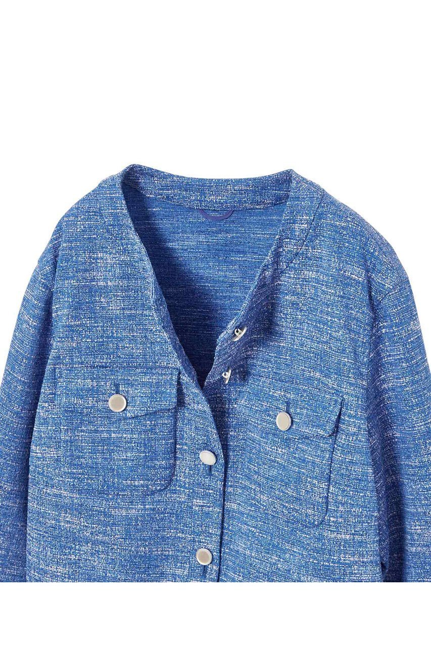 【アナイ/ANAYI】のスラブツイードブルゾン 人気、トレンドファッション・服の通販 founy(ファニー) ファッション Fashion レディースファッション Fashion for Women アウター Coat / Outerwear Collection レディースジャケット・軽アウター Jackets ブルゾンジャケット・スポーティアウター Blouson Jackets インナー Innerwear ジャカード/ジャガード Jacquard, Woven Pattern ジャケット Jacket, Outerwear ストレッチ Stretch, Stretchy Fabric スリーブ Sleeve, Long Sleeve / Short Sleeve ツイード Twill, Twill Weave フェミニン Feminine, Girly ブルゾン Blouson, Bomber Jacket リラックス Relax, Relaxed Fit ロング Long, Long-Length エレガント 上品 Elegant 再入荷 Restock / Back in Stock other-3|ID: prp329100004353713 ipo3291000000035052607