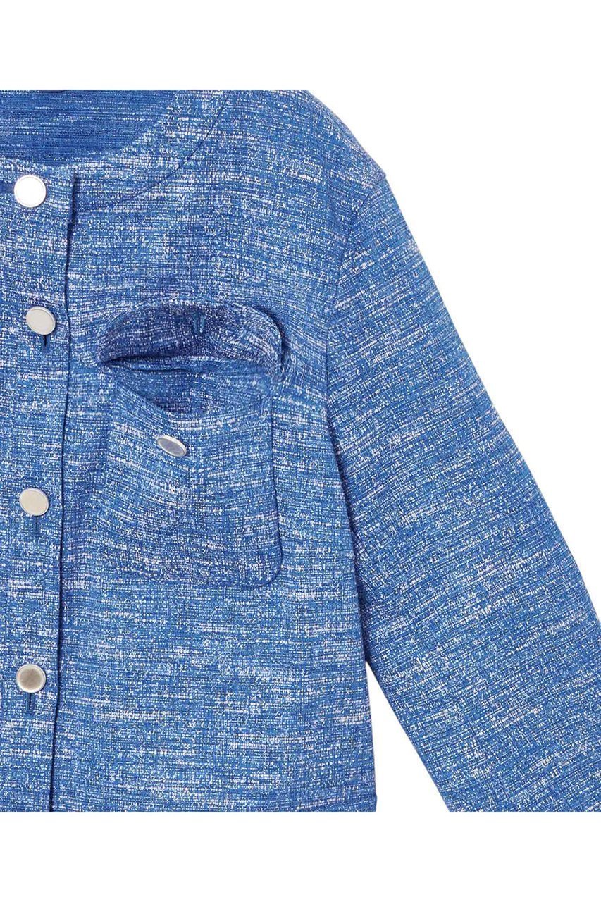 【アナイ/ANAYI】のスラブツイードブルゾン 人気、トレンドファッション・服の通販 founy(ファニー) ファッション Fashion レディースファッション Fashion for Women アウター Coat / Outerwear Collection レディースジャケット・軽アウター Jackets ブルゾンジャケット・スポーティアウター Blouson Jackets インナー Innerwear ジャカード/ジャガード Jacquard, Woven Pattern ジャケット Jacket, Outerwear ストレッチ Stretch, Stretchy Fabric スリーブ Sleeve, Long Sleeve / Short Sleeve ツイード Twill, Twill Weave フェミニン Feminine, Girly ブルゾン Blouson, Bomber Jacket リラックス Relax, Relaxed Fit ロング Long, Long-Length エレガント 上品 Elegant 再入荷 Restock / Back in Stock other-4|ID: prp329100004353713 ipo3291000000035052608