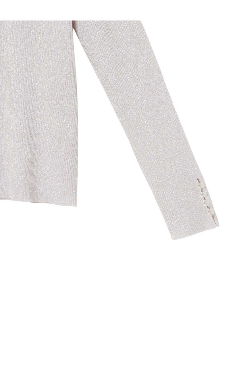 【アナイ/ANAYI】のLUREX リブプルオーバー 人気、トレンドファッション・服の通販 founy(ファニー) 　ファッション　Fashion　レディースファッション　Fashion for Women　トップス・カットソー　Cut & Sew Tops　ニット　Knit Tops & Sweaters　カジュアルプルオーバー・ニットトップス　Pullovers & Knit Tops / Casual Pullovers　イタリア　Italy　インナー　Innerwear　エレガント 上品　Elegant　シルバー　Silver, Metallic Silver　ジャケット　Jacket, Outerwear　メタル　Metal, Metal Parts　春　Spring　other-4|ID: prp329100004353719 ipo3291000000032949523