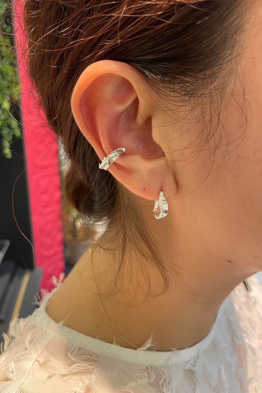 【カオル/KAORU】のAccent シルバー フープピアス 人気、トレンドファッション・服の通販 founy(ファニー) ファッション Fashion レディースファッション Fashion for Women ジュエリー Jewelry ファッションリング Fashion Rings イヤリング・フープ・ドロップタイプ Hoop, Drop & Clip Earrings イヤリング Earrings シルバー Silver, Metallic Silver フープ Hoop, Hoop Earrings エレガント 上品 Elegant other-2|ID: prp329100004353728 ipo3291000000035659921