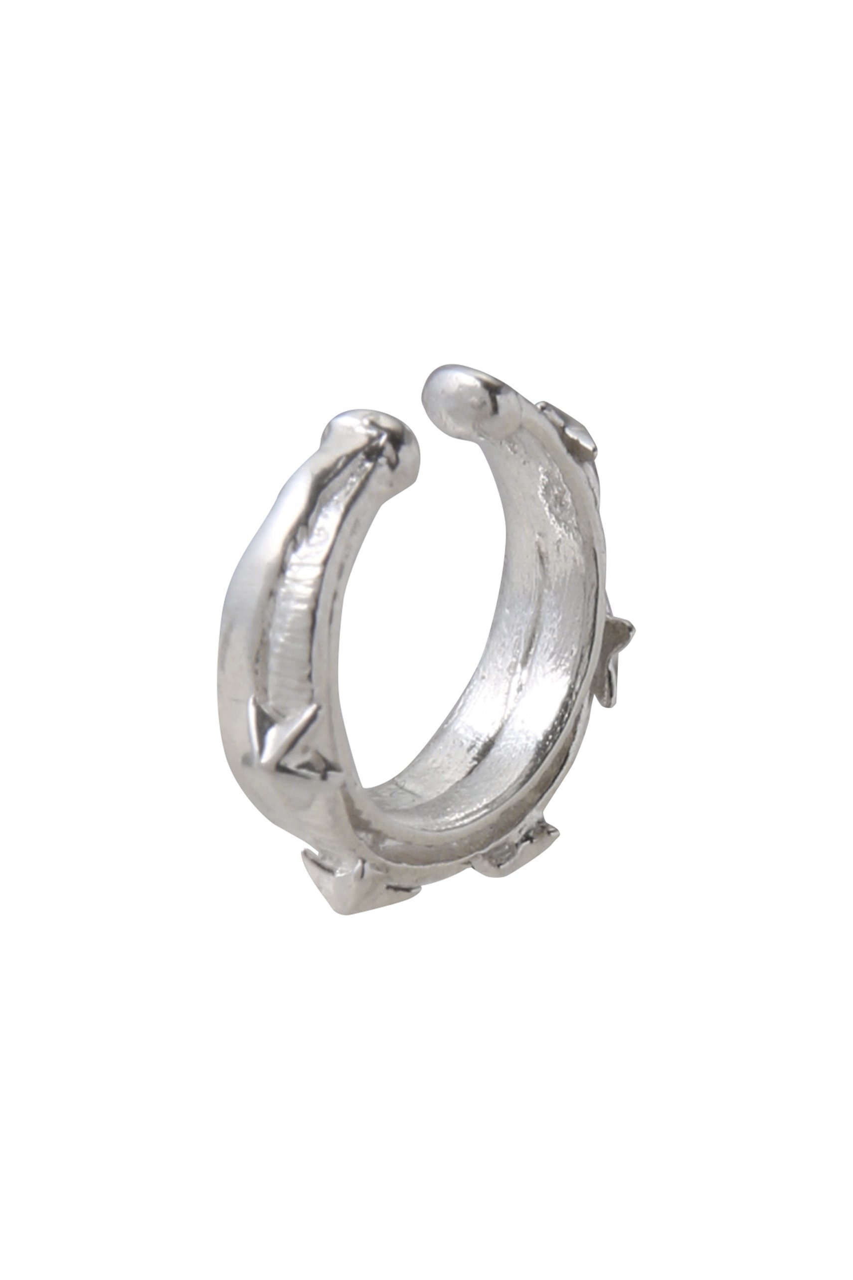 【カオル/KAORU】のAccent シルバー イヤーカフ(片耳用) 人気、トレンドファッション・服の通販 founy(ファニー) 　ファッション　Fashion　レディースファッション　Fashion for Women　ジュエリー　Jewelry　ファッションリング　Fashion Rings　イヤリング・フープ・ドロップタイプ　Hoop, Drop & Clip Earrings　イヤリング　Earrings　イヤーカフ　Ear Cuffs　シルバー　Silver, Metallic Silver　フォーマル　Formal, Dressy　エレガント 上品　Elegant　片耳　One-Ear, Single Earring　軽量　Lightweight, Ultra Light　 other-1|ID: prp329100004353729 ipo3291000000035659927