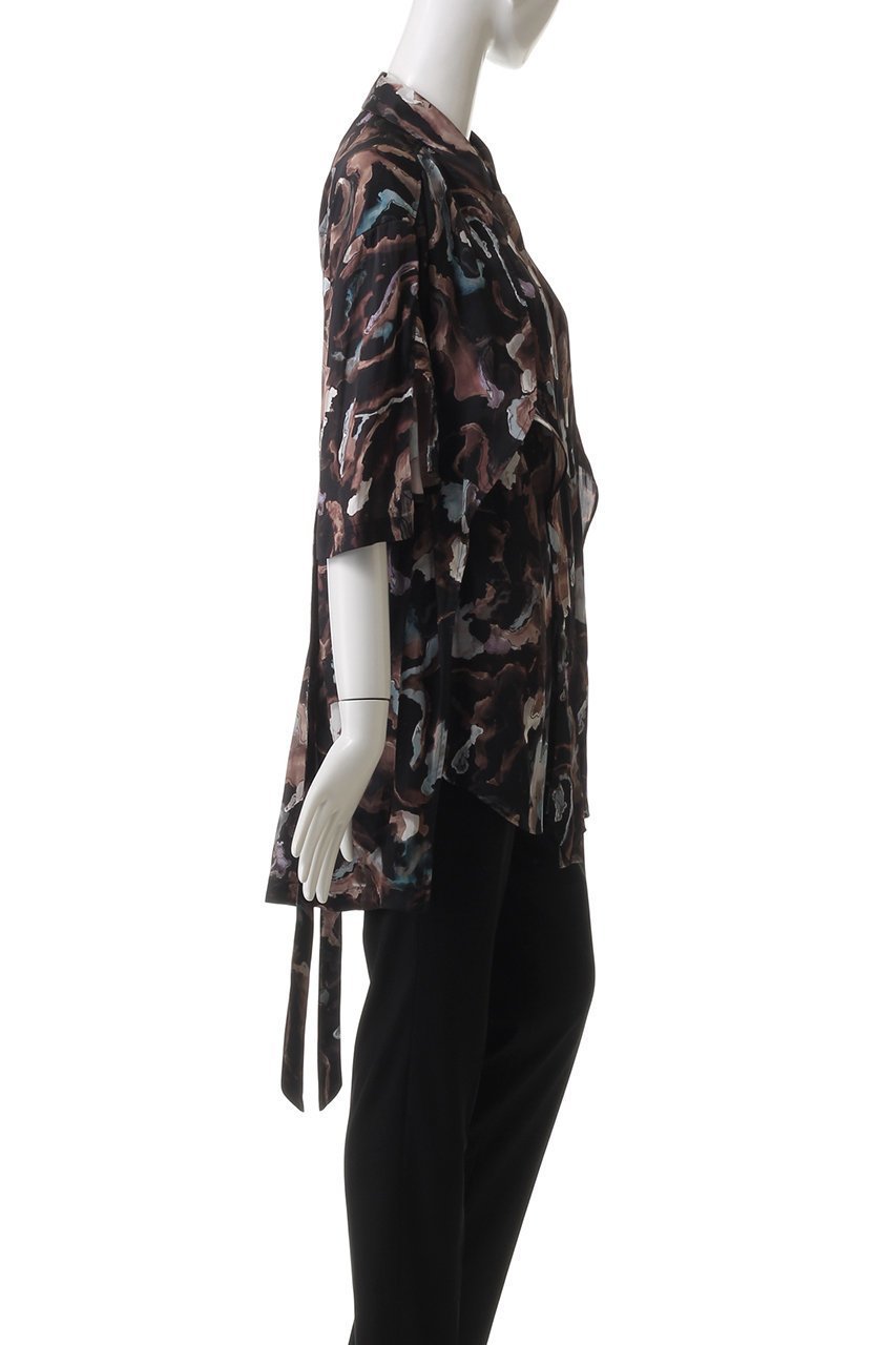 【ミューラル/MURRAL】のDipsacus シャツ 人気、トレンドファッション・服の通販 founy(ファニー) 　ファッション　Fashion　レディースファッション　Fashion for Women　トップス・カットソー　Cut & Sew Tops　シャツ・ブラウス・オフィスカジュアル　Elegant Blouses & Button-Ups　おすすめ　Recommended / Our Picks　カッティング　Cutting Detail　グラフィック　Graphic, Graphic Design　ショート　Short, Short Length　スリーブ　Sleeve, Long Sleeve / Short Sleeve　チュニック　Tunic, Long Top　フォルム　Silhouette, Form　フロント　Front, Front Design　ボトム　Bottoms, Lower Wear　リラックス　Relax, Relaxed Fit　other-3|ID: prp329100004353730 ipo3291000000032872814