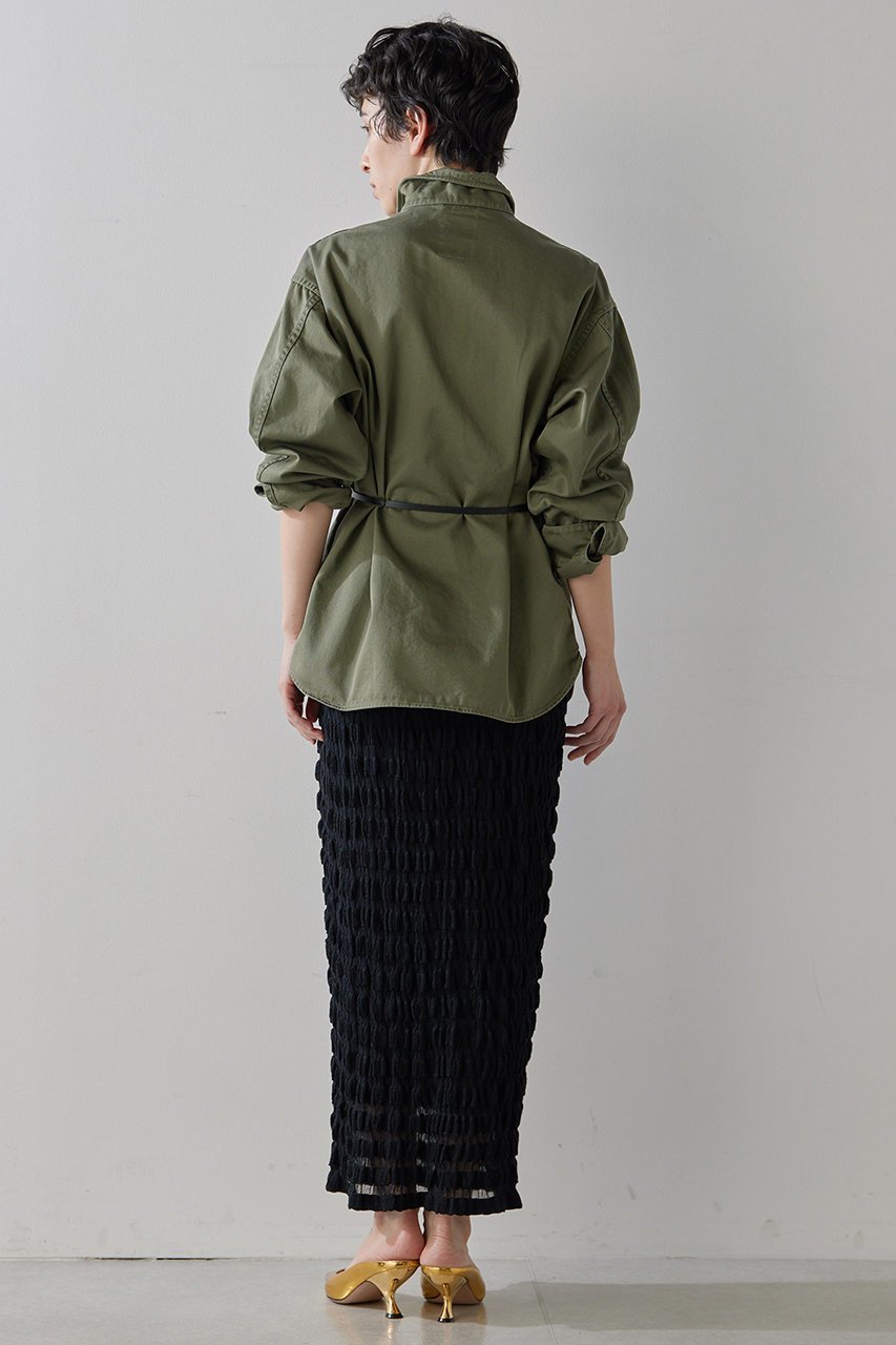 【ウィムガゼット/Whim Gazette】のシャドウボーダーニットスカート 人気、トレンドファッション・服の通販 founy(ファニー) 　ファッション　Fashion　レディースファッション　Fashion for Women　スカート　Skirts　ロングスカート　Long Skirts / Maxi & Midi Skirts　おすすめ　Recommended / Our Picks　シンプル　Simple, Minimal　セットアップ　Set-Up, Coordinated Outfit　ボーダー　Border, Stripe　リラックス　Relax, Relaxed Fit　ロング　Long, Long-Length　透かし　Cut-Out, Lacework　other-4|ID: prp329100004353731 ipo3291000000032825279