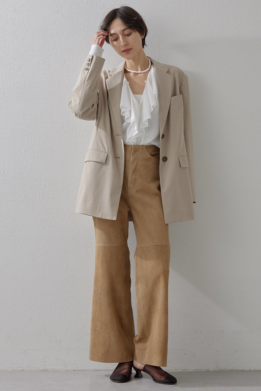 【ウィムガゼット/Whim Gazette】のスエードパンツ 人気、トレンドファッション・服の通販 founy(ファニー) 　ファッション　Fashion　レディースファッション　Fashion for Women　パンツ　Pants & Trousers　なめらか　Smooth, Silky Texture　 other-1|ID: prp329100004353734 ipo3291000000032922717