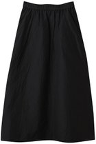 【プレインピープル/PLAIN PEOPLE】のドットエンボスジャガードバレルスカート ブラック|ID: prp329100004353735 ipo3291000000032706711